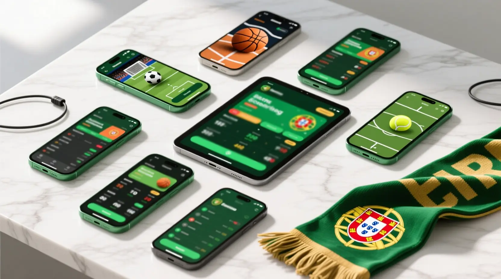 Comparação de aplicações de apostas em diferentes dispositivos móveis com interfaces de apostas desportivas